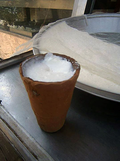 12. Sweet lassi - yogurt