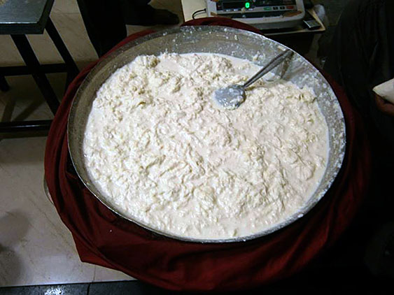 14. Very expensive sweetened milk cream